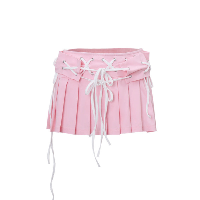 Off Shoulder Tube Top & Low Waist Skirt