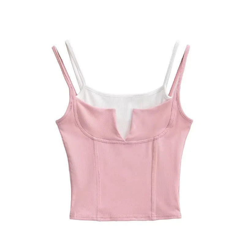 Y2K Basic Slim Tank Top