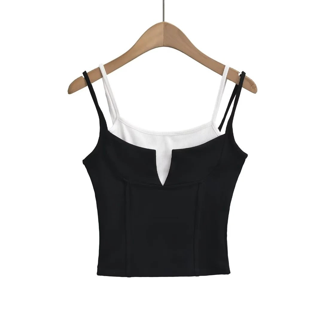 Y2K Basic Slim Tank Top