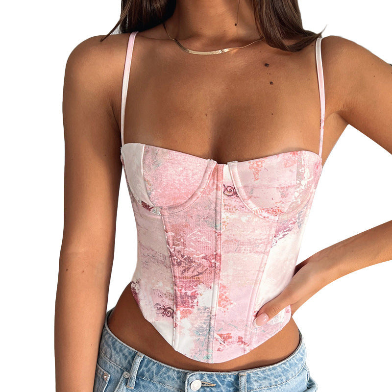Cinturón estampado para chica sexy, pequeño