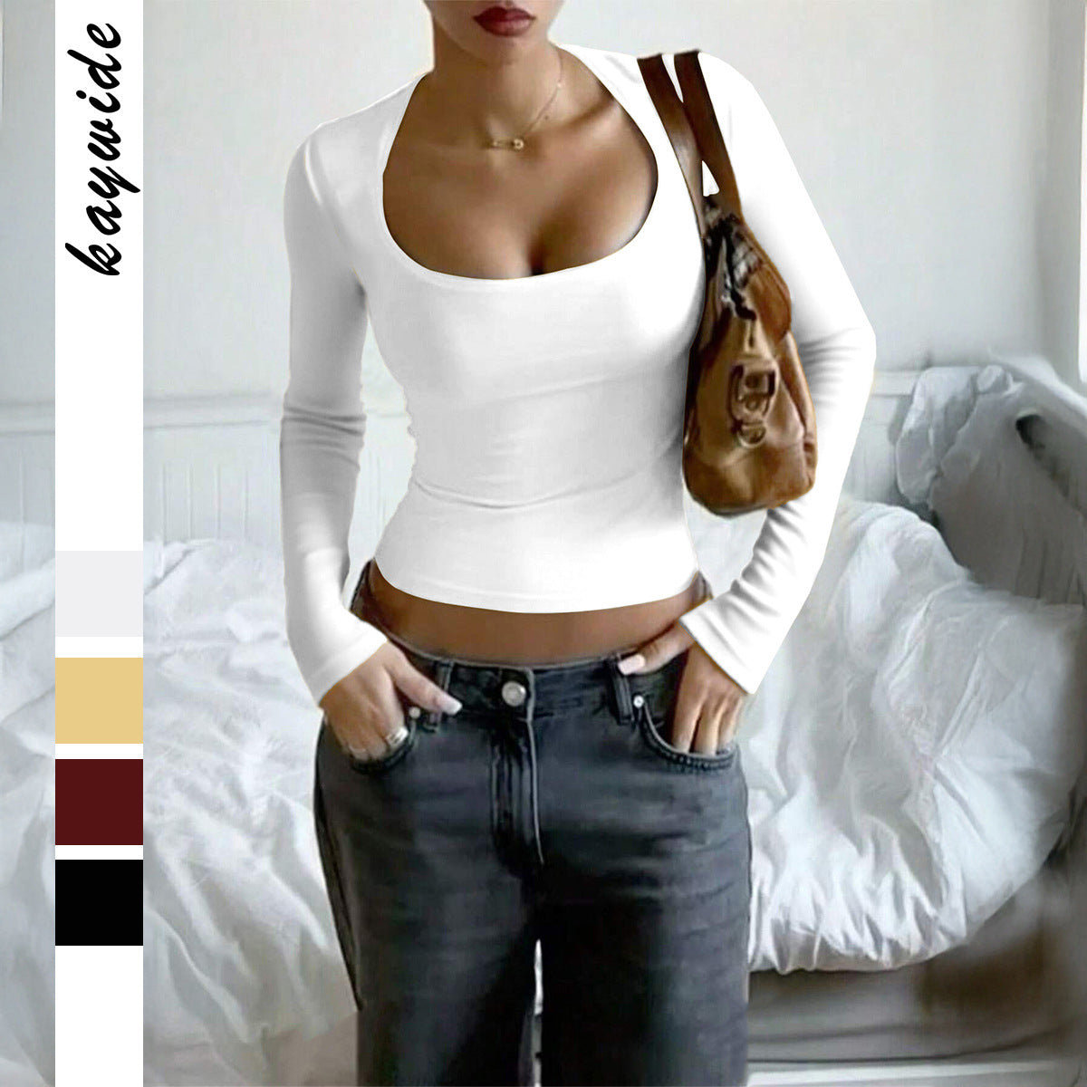 Long Sleeve Slim Tank Top T-shirt