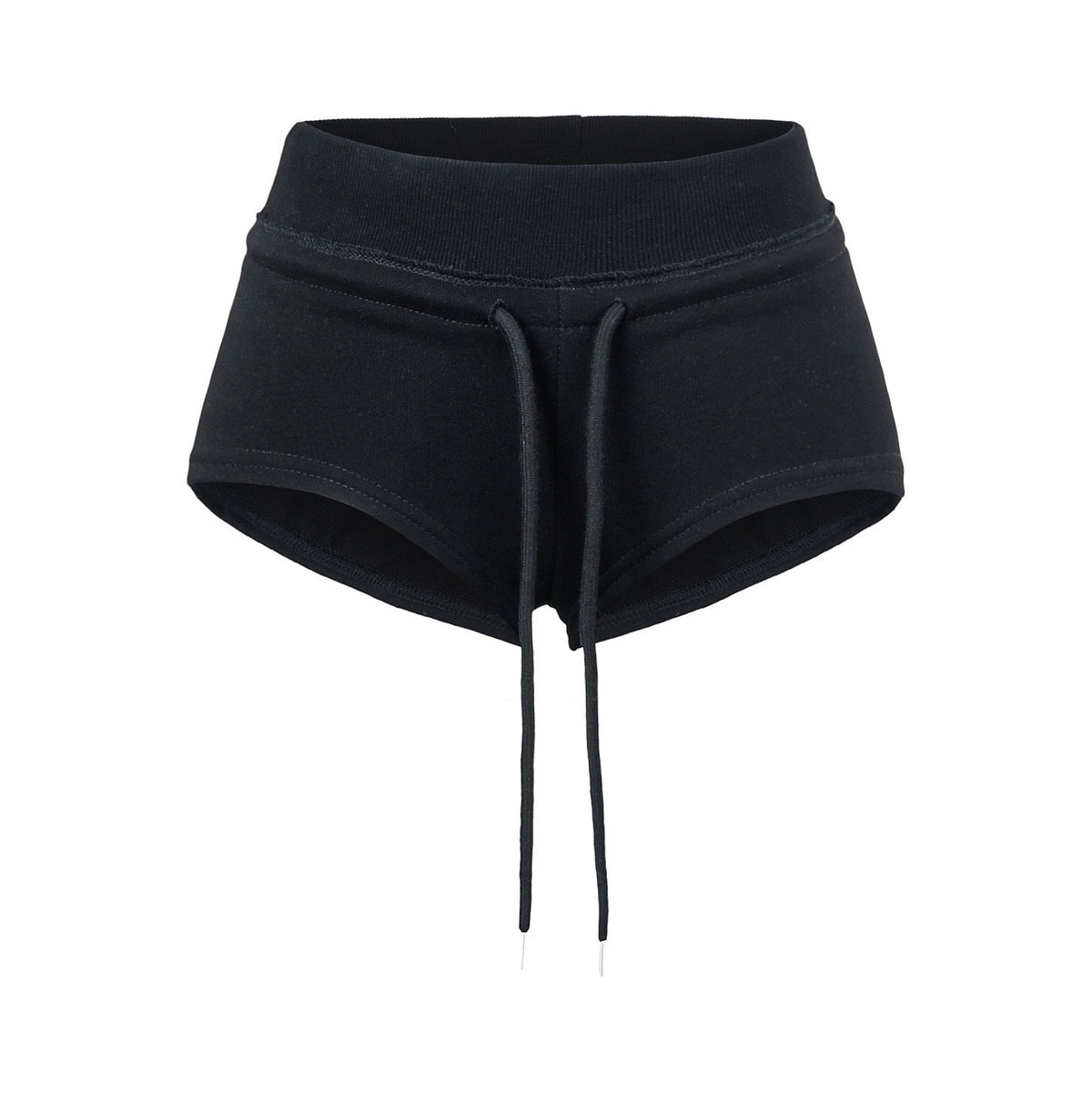 Low Waist Drawstring Shorts Women's Summer Straight A- Line Hot Pants
