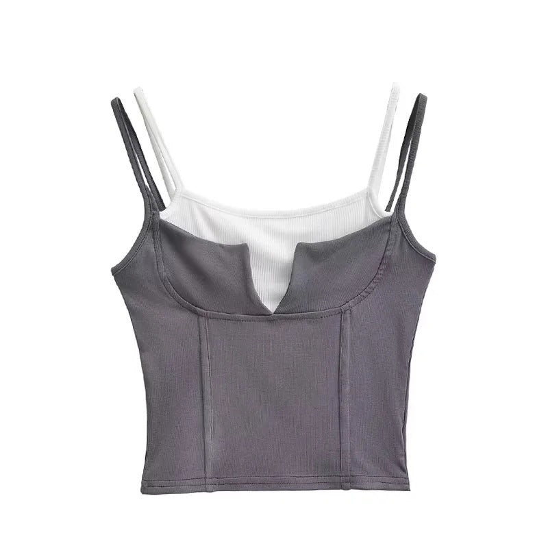 Y2K Basic Slim Tank Top