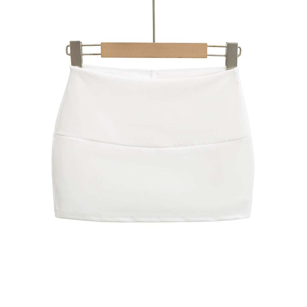 Low Waist Bodycon Mini Skirt