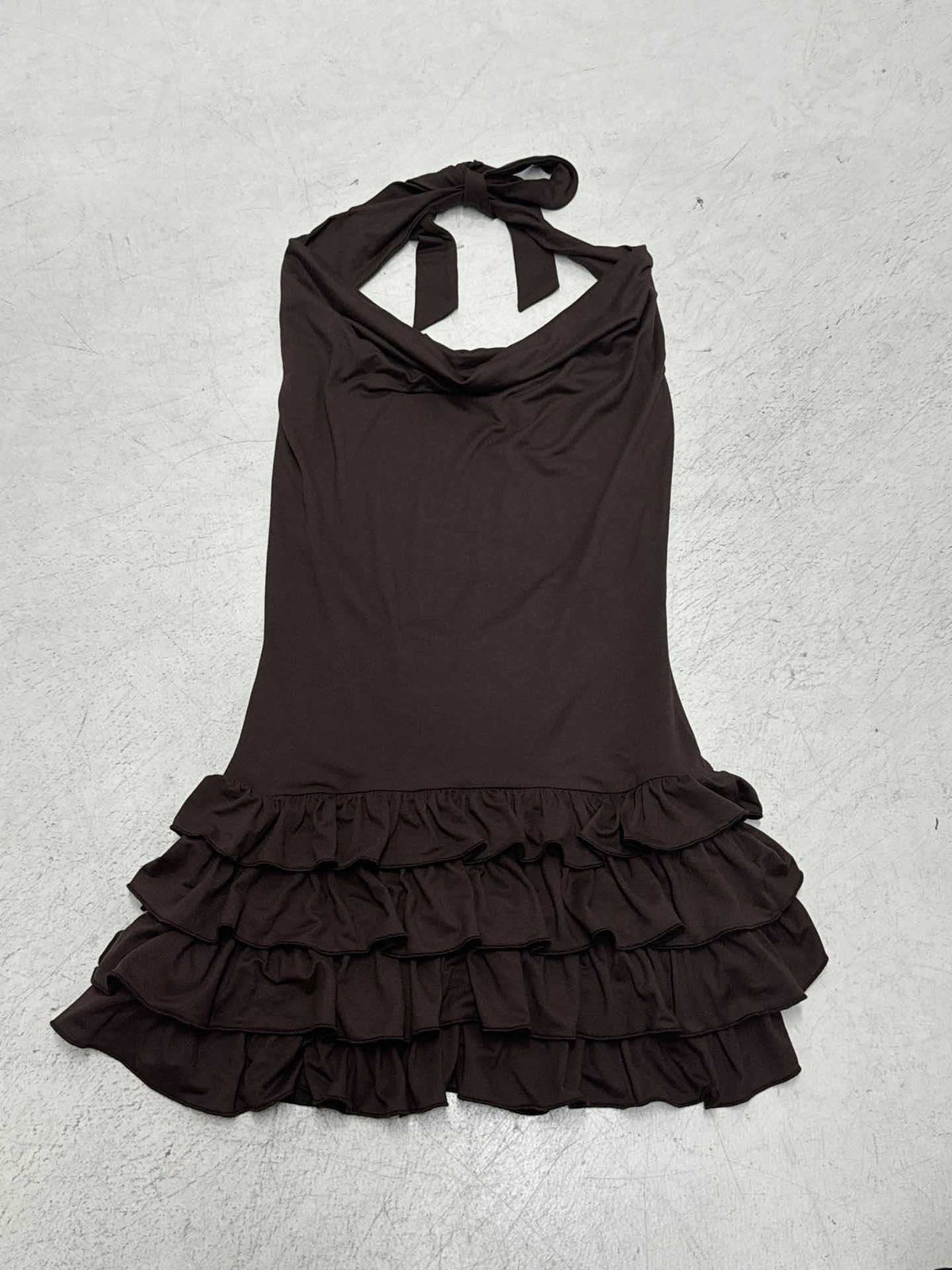 Halter Backless Mini Dress
