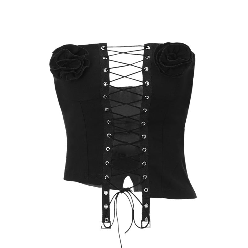 Off Shoulder Tube Top & Low Waist Skirt