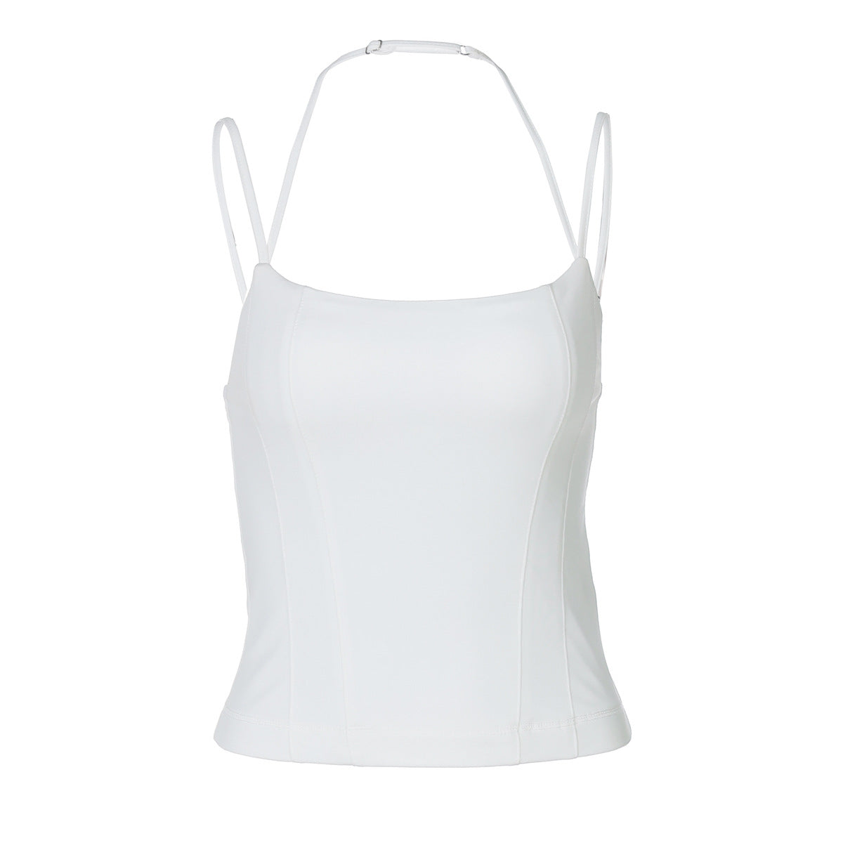 Y2K Slim Strap Crop Top