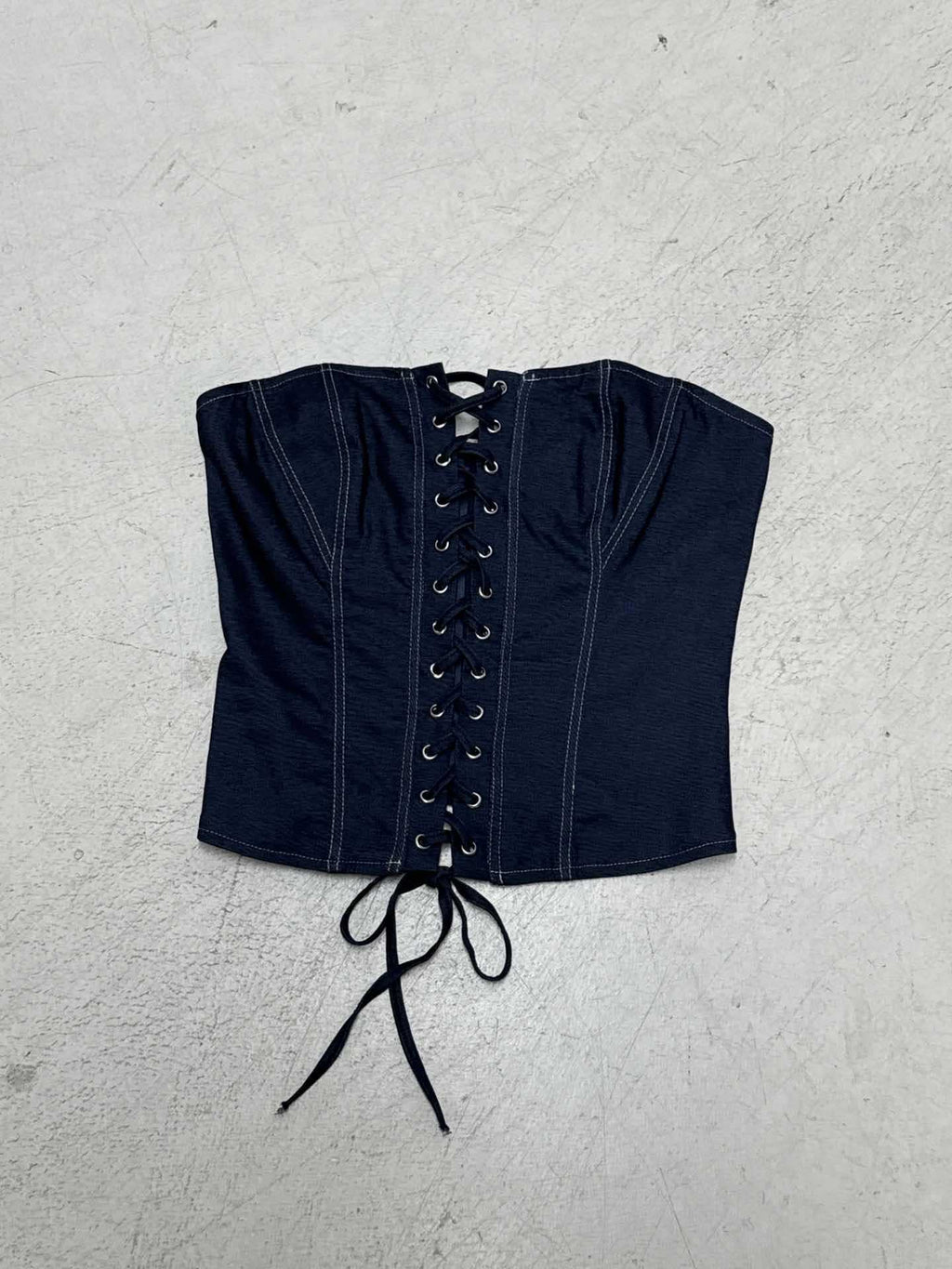 Strapless Crop Top & Low Waist Mini  Skirt Set