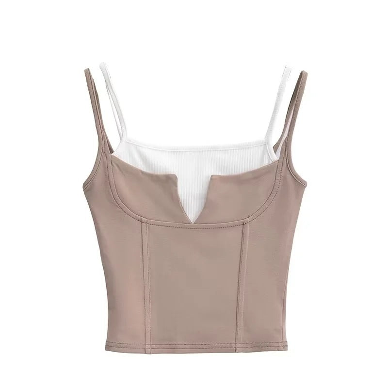 Y2K Basic Slim Tank Top