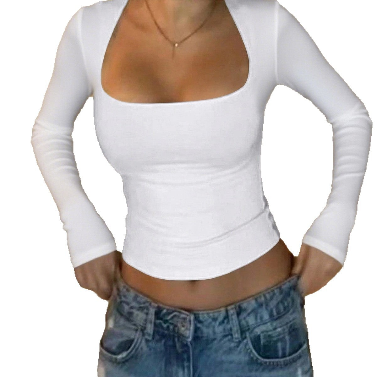 Long Sleeve Slim Tank Top T-shirt