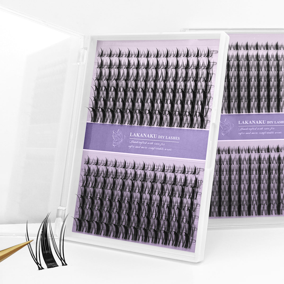 Natural Transparent Band False Lashes